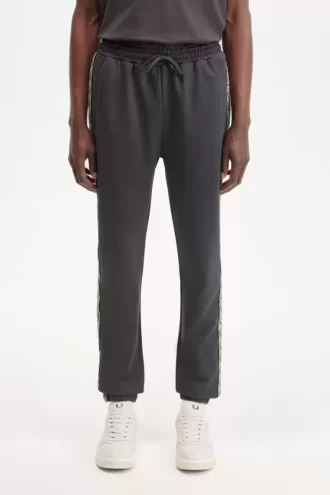 Pantaloni sport cu bandă contrastantă pentru bărbați
