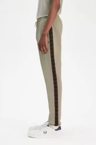 Pantaloni sport cu bandă contrastantă pentru bărbați
