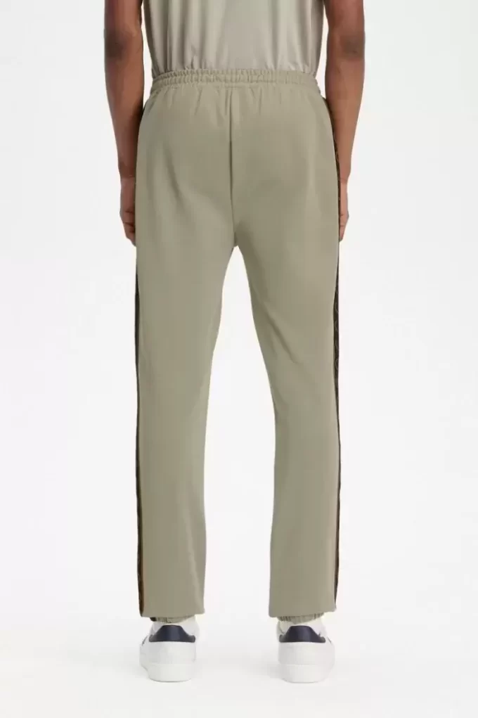 Pantaloni sport cu bandă contrastantă pentru bărbați Pantaloni sport cu bandă contrastantă pentru bărbați