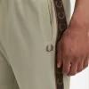 Pantaloni sport cu bandă contrastantă pentru bărbați Pantaloni sport cu bandă contrastantă pentru bărbați