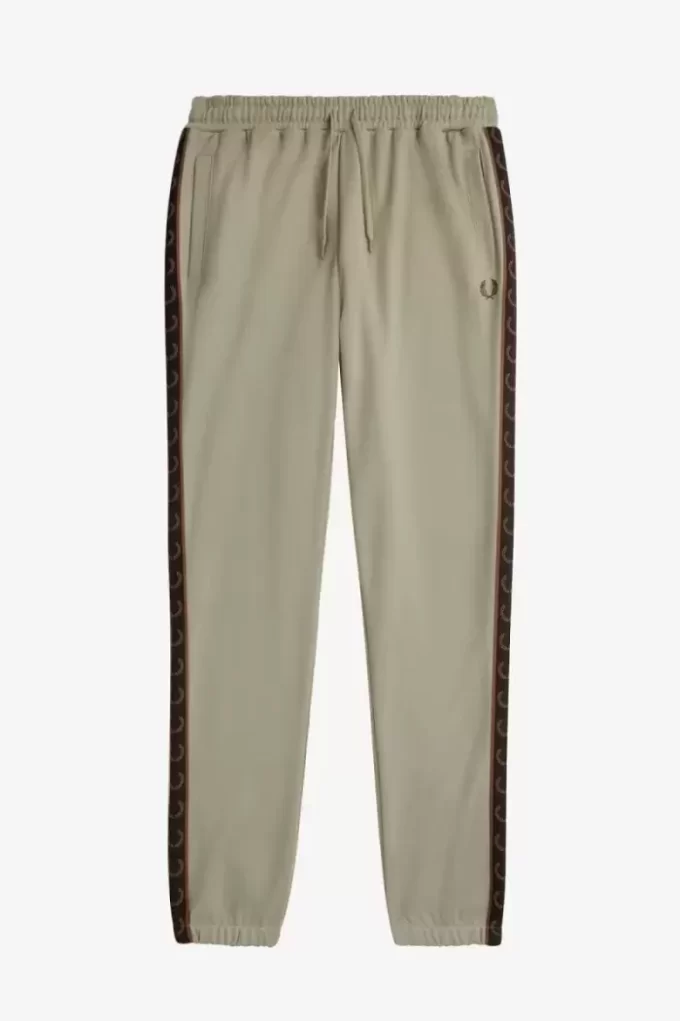 Pantaloni sport cu bandă contrastantă pentru bărbați Pantaloni sport cu bandă contrastantă pentru bărbați