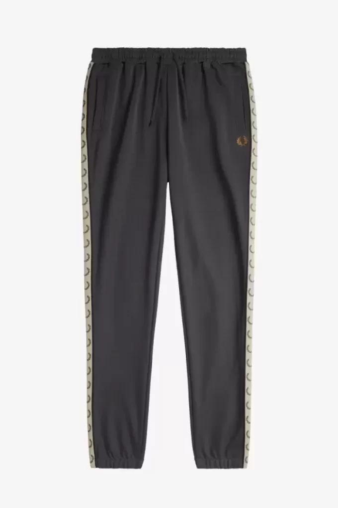 Pantaloni sport cu bandă contrastantă pentru bărbați Pantaloni sport cu bandă contrastantă pentru bărbați