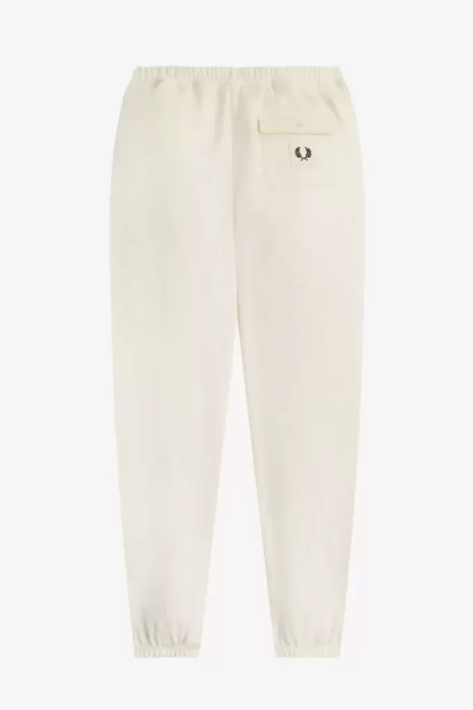 Pantaloni sport pentru bărbați cu detalii de insignă Pantaloni sport pentru bărbați cu detalii de insignă