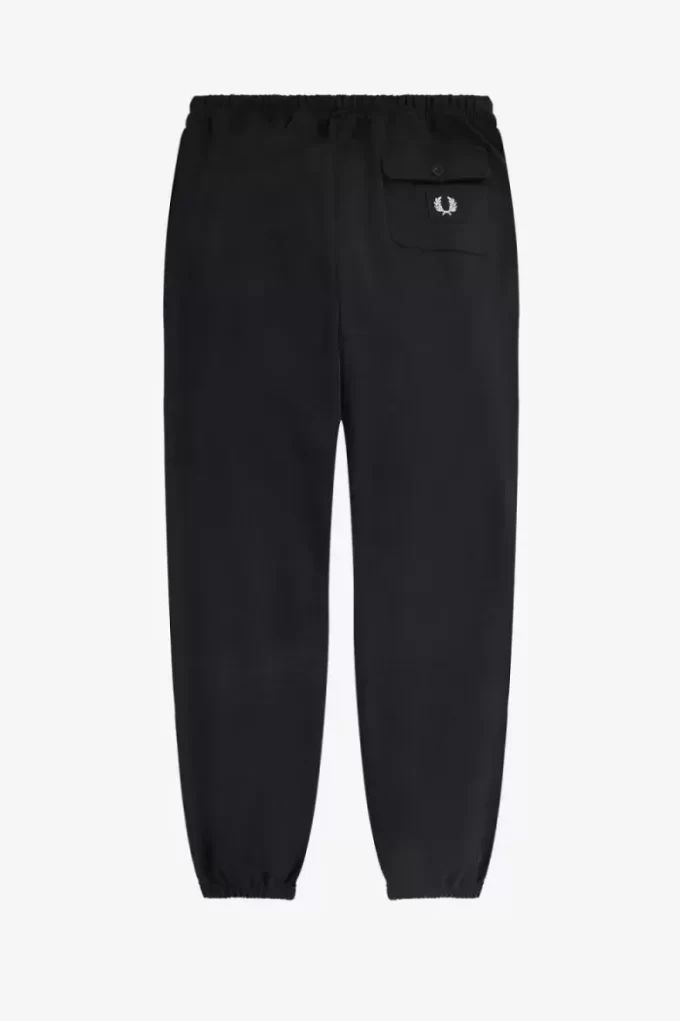 Pantaloni sport pentru bărbați cu detalii de insignă Pantaloni sport pentru bărbați cu detalii de insignă