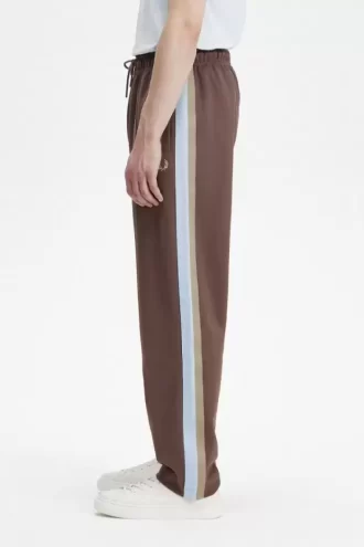 Pantaloni sport pentru bărbați cu detaliu de bandă