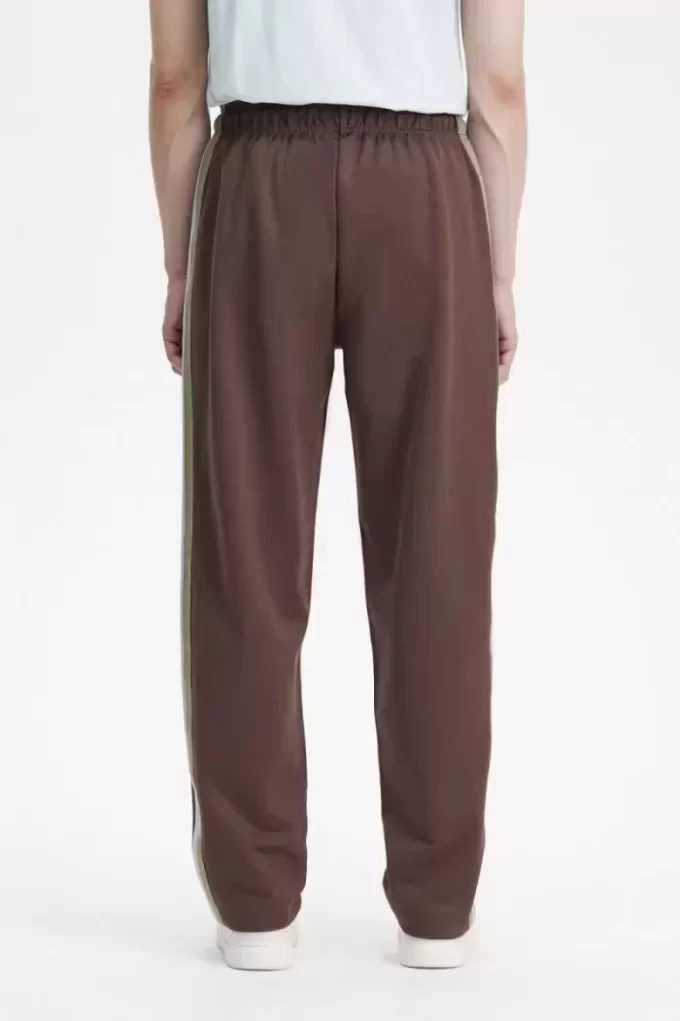 Pantaloni sport pentru bărbați cu detaliu de bandă Pantaloni sport pentru bărbați cu detaliu de bandă