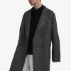 Parka bărbătească cu două rânduri de nasturi Parka bărbătească cu două rânduri de nasturi