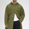 Parka pentru bărbați cu căptușeală din blană artificială Parka pentru bărbați cu căptușeală din blană artificială