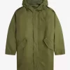 Parka pentru bărbați cu căptușeală din blană artificială Parka pentru bărbați cu căptușeală din blană artificială