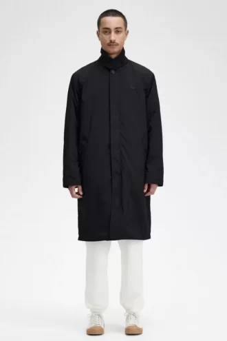 Parka pentru bărbați cu nasturi Mac