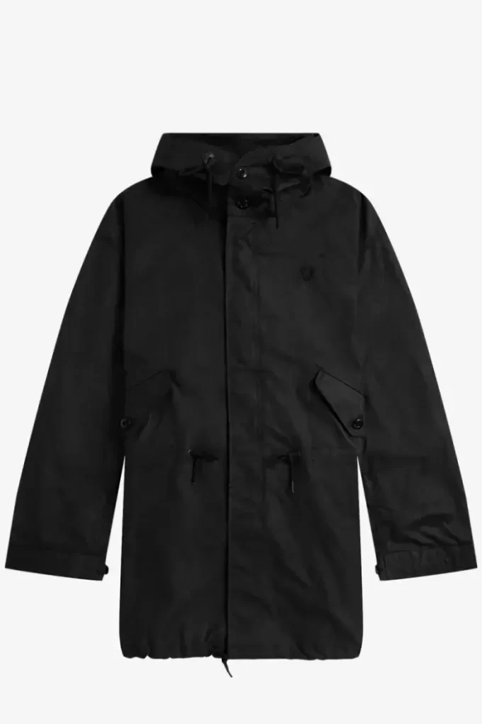Parka pentru bărbați din bumbac cerat Parka pentru bărbați din bumbac cerat