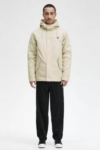 Parka scurtă, căptușită, pentru bărbați