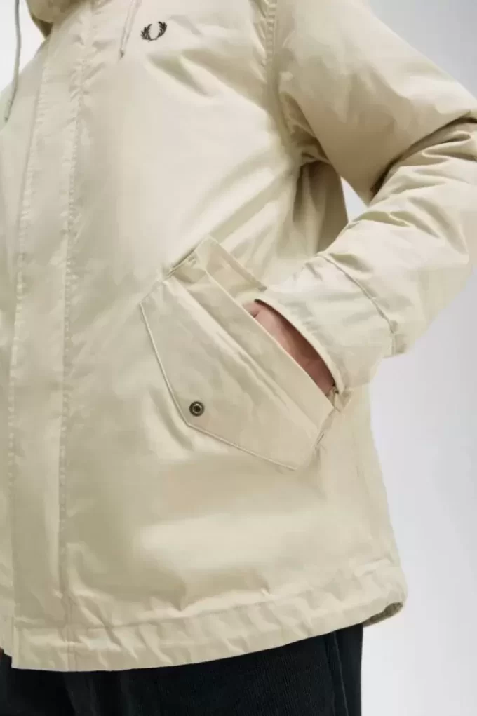 Parka scurtă, căptușită, pentru bărbați Parka scurtă, căptușită, pentru bărbați