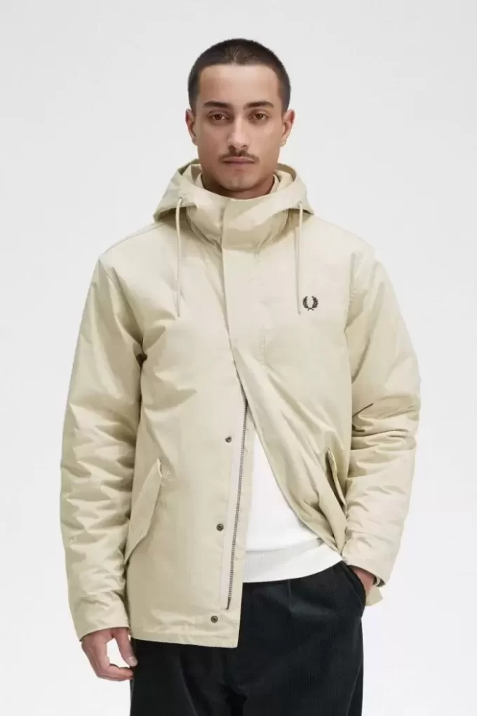 Parka scurtă, căptușită, pentru bărbați Parka scurtă, căptușită, pentru bărbați