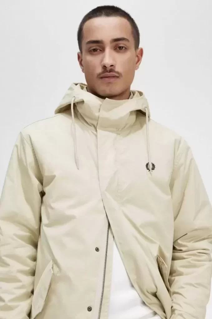 Parka scurtă, căptușită, pentru bărbați Parka scurtă, căptușită, pentru bărbați