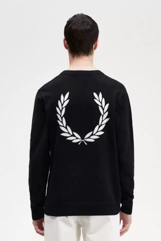 Pulover bărbătesc cu grafică Laurel Wreath