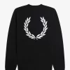 Pulover bărbătesc cu grafică Laurel Wreath