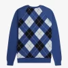 Pulover bărbătesc cu guler în V și model Argyle din lână de miel Pulover bărbătesc cu guler în V și model Argyle din lână de miel