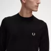 Pulover clasic cu guler rotund pentru bărbați Pulover clasic cu guler rotund pentru bărbați