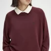 Pulover cu guler rotund pentru femei Pulover cu guler rotund pentru femei