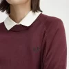 Pulover cu guler rotund pentru femei Pulover cu guler rotund pentru femei
