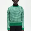 Pulover cu imprimeu Gingham pentru femei Pulover cu imprimeu Gingham pentru femei