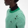Pulover cu imprimeu Gingham pentru femei Pulover cu imprimeu Gingham pentru femei