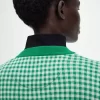 Pulover cu imprimeu Gingham pentru femei Pulover cu imprimeu Gingham pentru femei