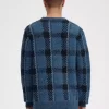 Pulover Glitch Tartan pentru bărbați Pulover Glitch Tartan pentru bărbați