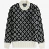 Pulover monocrom texturat tricotat Pulover monocrom texturat tricotat