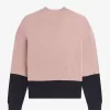 Pulover pentru femei cu blocuri de culoare Pulover pentru femei cu blocuri de culoare