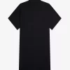 Rochie de damă cu cămașă piqué și vârfuri