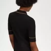 Rochie de damă cu cămașă tricotată cu nervuri Rochie de damă cu cămașă tricotată cu nervuri