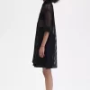 Rochie de damă cu cămașă tricotată deschisă
