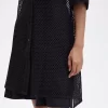 Rochie de damă cu cămașă tricotată deschisă