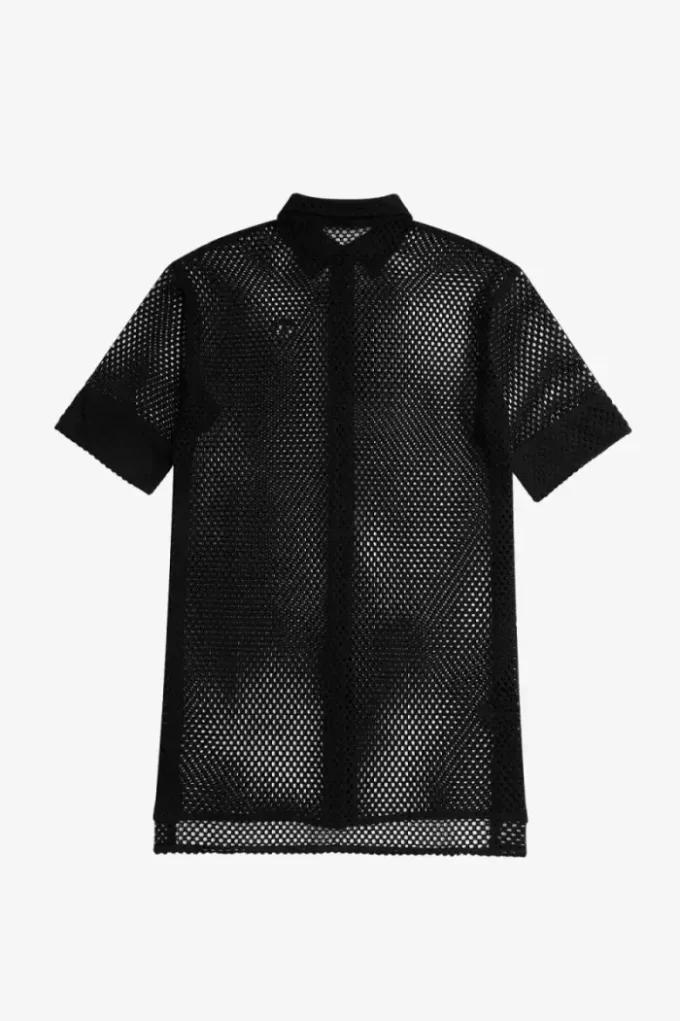 Rochie de damă cu cămașă tricotată deschisă