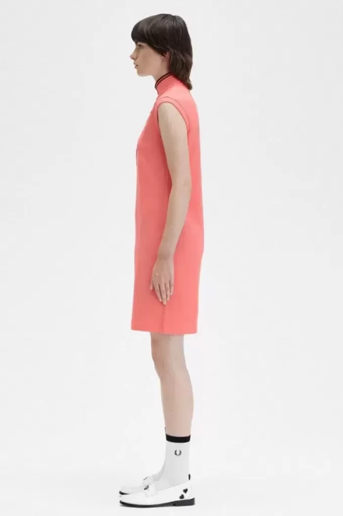 Rochie de damă cu imprimeu piqué Rochie de damă cu imprimeu piqué