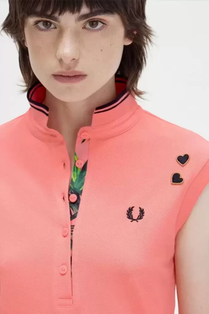 Rochie de damă cu imprimeu piqué Rochie de damă cu imprimeu piqué
