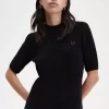 Rochie de damă cu nervuri de chenilă Rochie de damă cu nervuri de chenilă