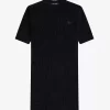 Rochie de damă cu nervuri de chenilă Rochie de damă cu nervuri de chenilă