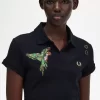 Rochie de damă din piqué brodat Rochie de damă din piqué brodat