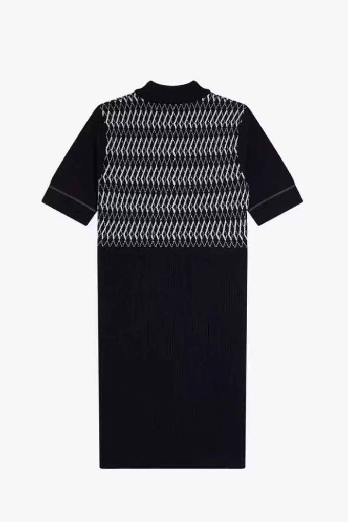 Rochie de damă tricotată Jacquard Rochie de damă tricotată Jacquard