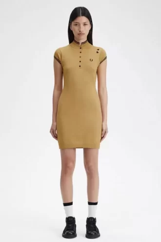 Rochie de damă tricotată metalică 1964