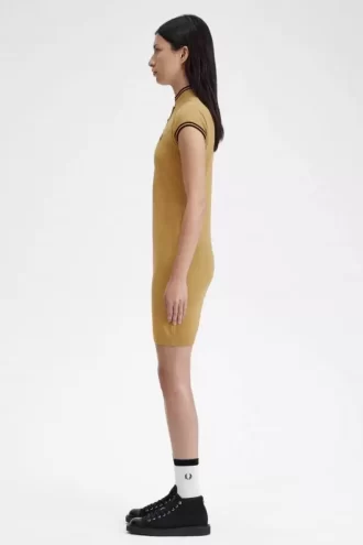 Rochie de damă tricotată metalică 1964