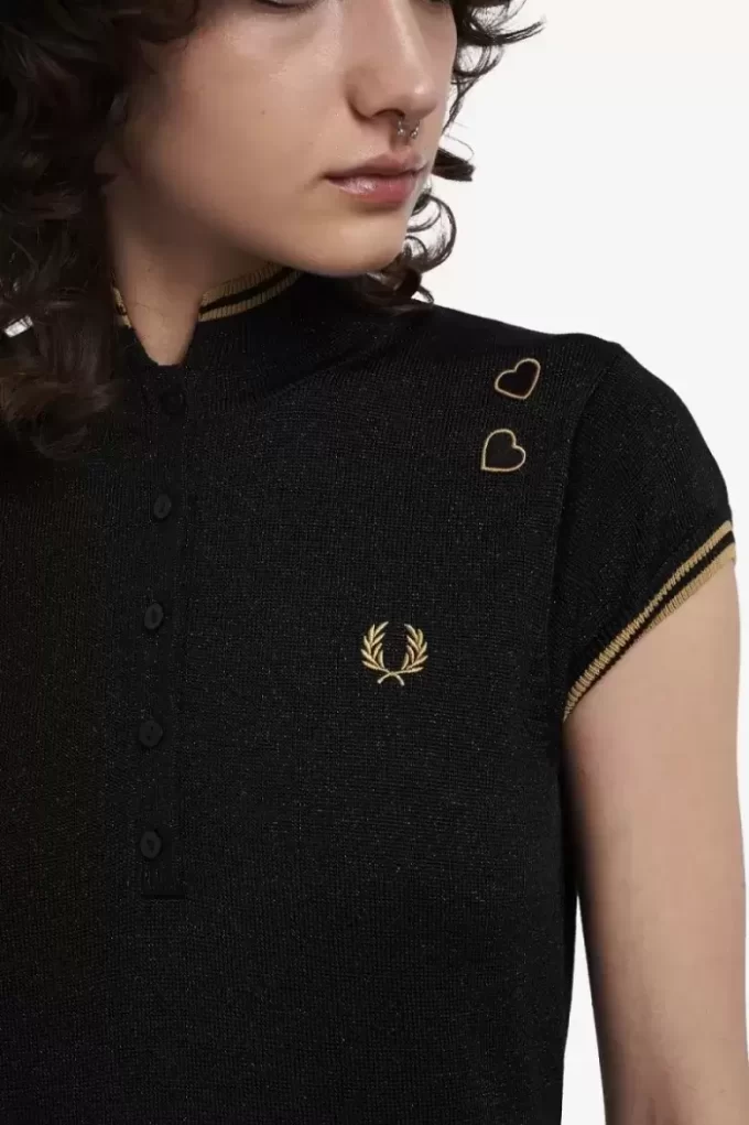 Rochie de damă tricotată metalică Rochie de damă tricotată metalică