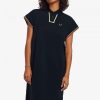 Rochie din piqué cu detaliu intern Rochie din piqué cu detaliu intern