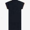 Rochie din piqué cu detaliu intern Rochie din piqué cu detaliu intern