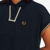 Rochie din piqué cu detaliu intern Rochie din piqué cu detaliu intern