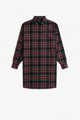 Rochie tip cămașă Fred Perry Tartan