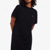 Rochie tricou din piqué pătrat Rochie tricou din piqué pătrat